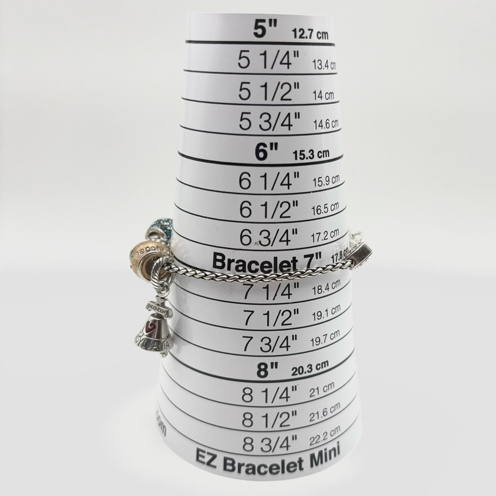 Brighton Charm Bracelet With Seven Charm Included - Picture 6 of 6